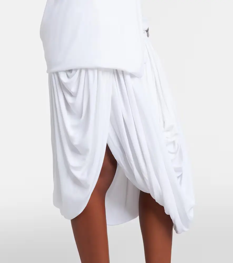 Christopher Esber Chime asymmetric draped jersey midi dress | Thumbnail 5
