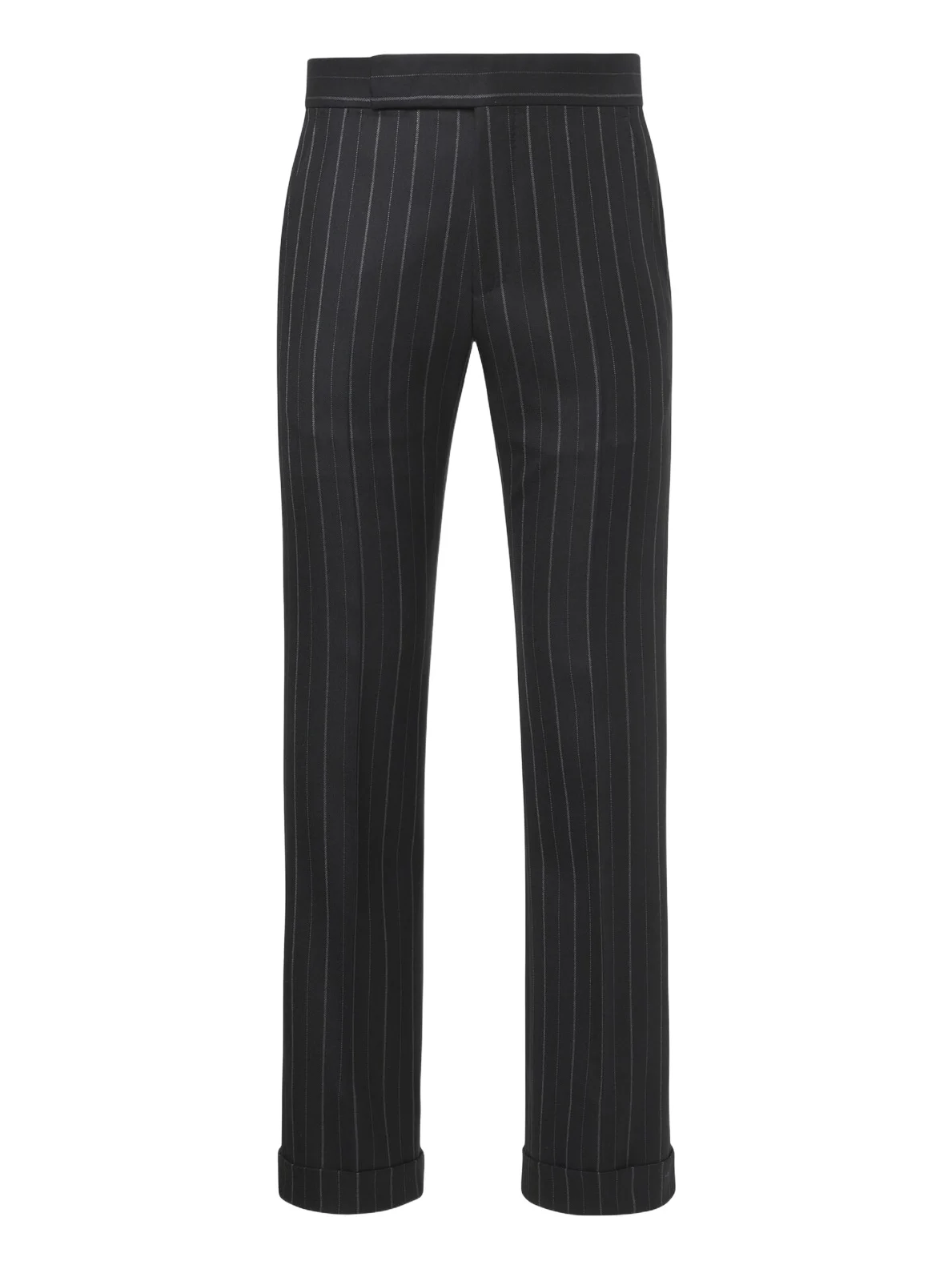 Striped wool straight pants Striped wool straight pants
