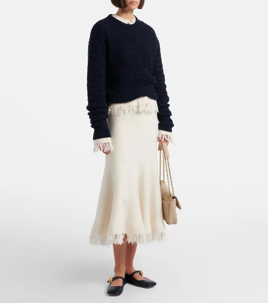 Bottega Veneta Lucy embellished leather Mary Jane flats | Thumbnail 5