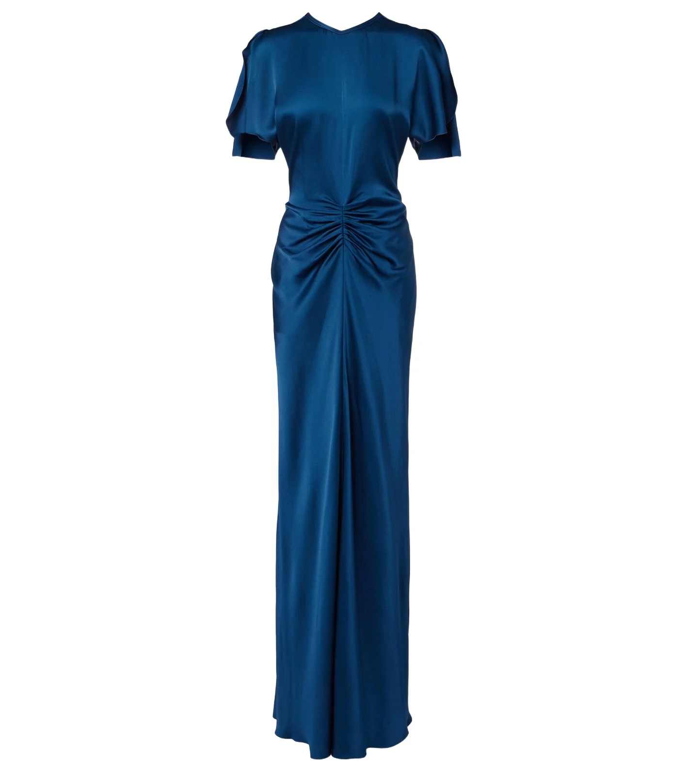 Isabella gathered satin gown Isabella gathered satin gown