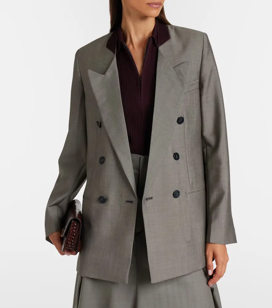 Victoria Beckham Beatrice wool and mohair blazer | Thumbnail 7 Victoria Beckham Beatrice wool and mohair blazer | Thumbnail 7