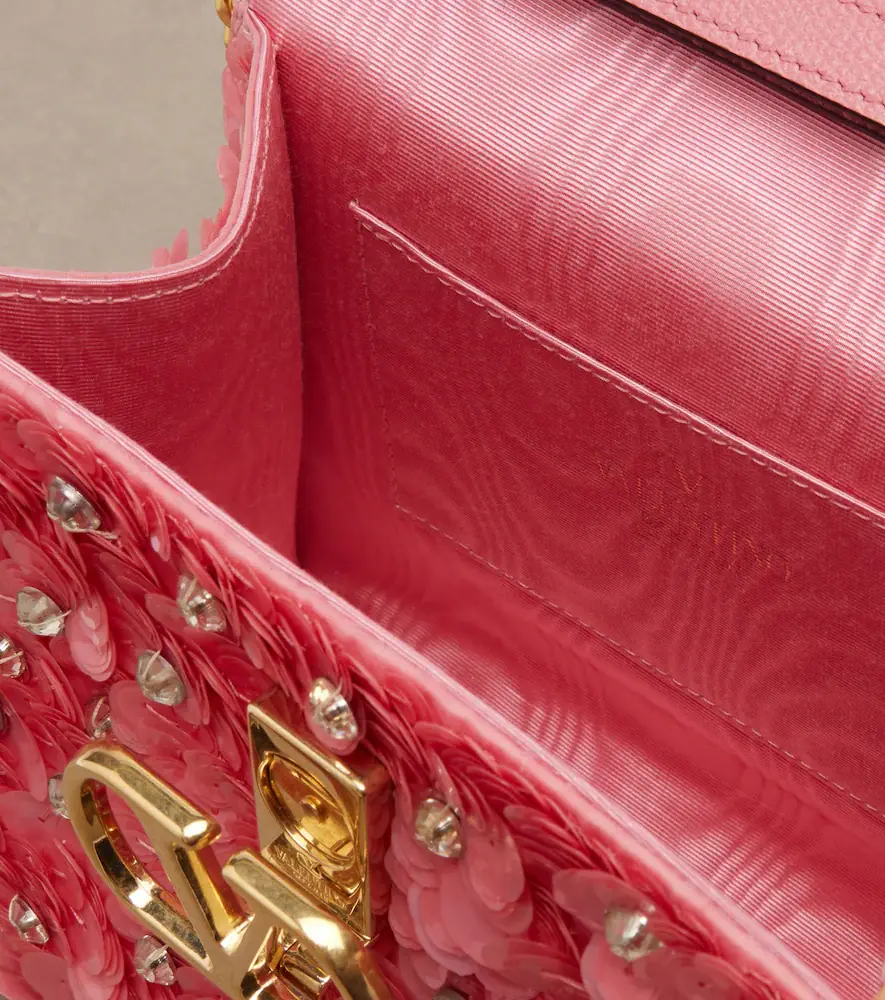 Valentino Garavani VSling Mini sequined top-handle bag | Thumbnail 2