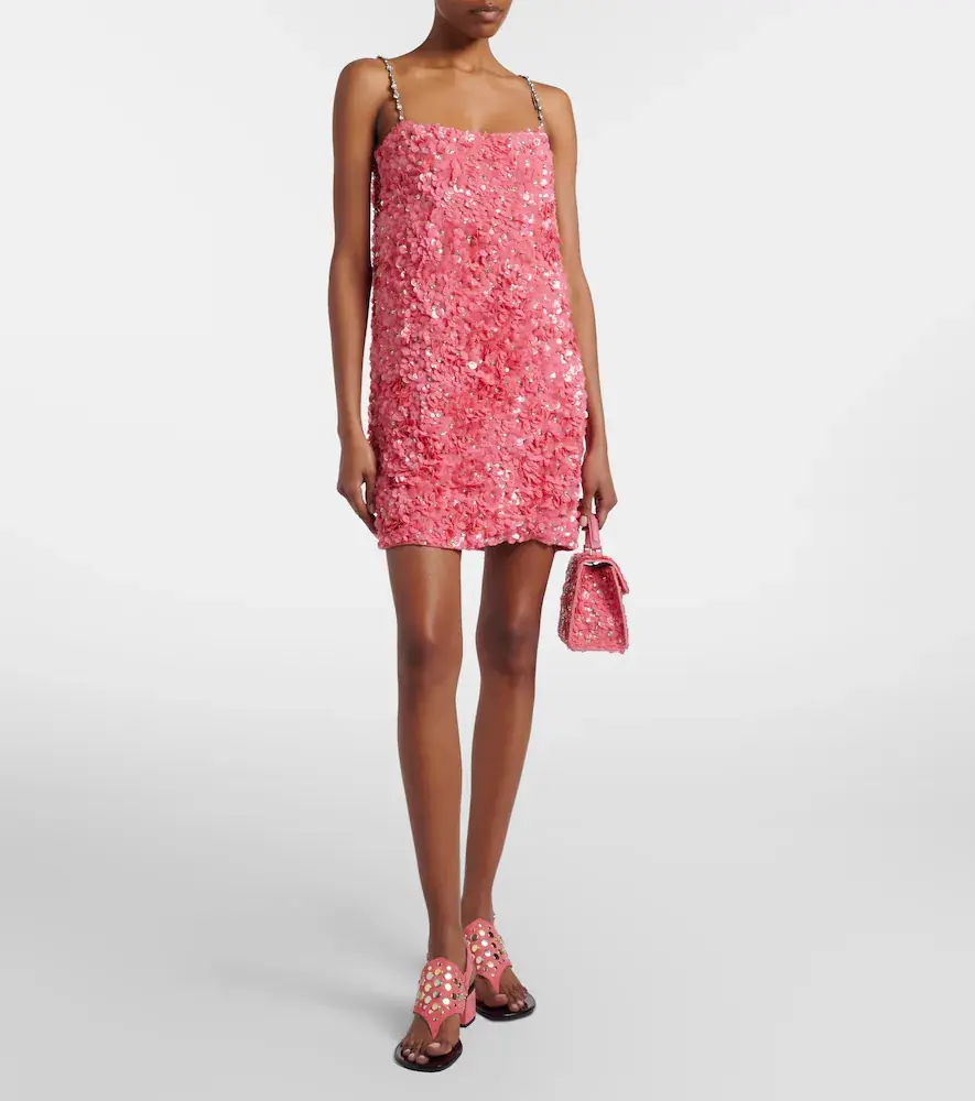 Valentino Garavani VSling Mini sequined top-handle bag | Thumbnail 7