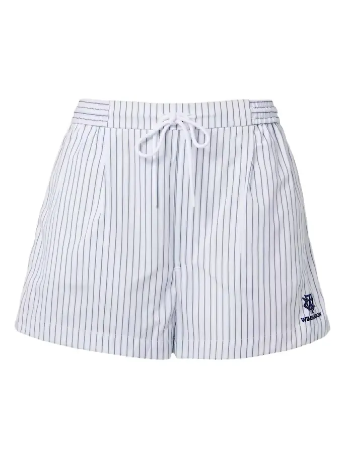 Polo Ralph Lauren x Wimbledon striped cotton shorts
