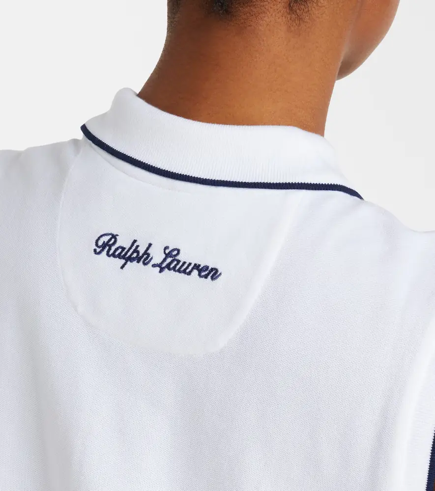 Polo Ralph Lauren x Wimbledon cotton-blend piqué top | Thumbnail 3 Polo Ralph Lauren x Wimbledon cotton-blend piqué top | Thumbnail 3