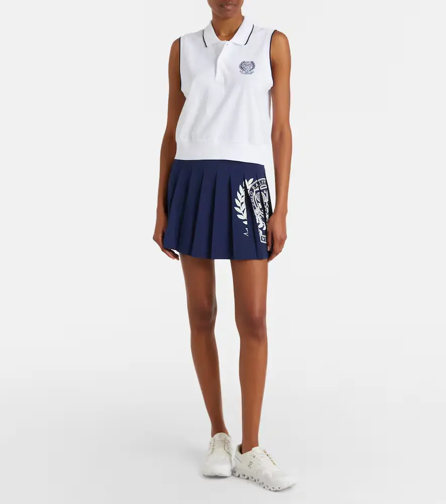 Polo Ralph Lauren x Wimbledon cotton-blend piqué top | Thumbnail 6 Polo Ralph Lauren x Wimbledon cotton-blend piqué top | Thumbnail 6