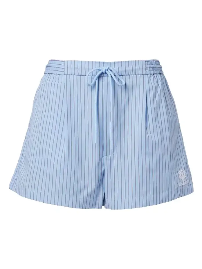 Polo Ralph Lauren x Wimbledon striped cotton shorts
