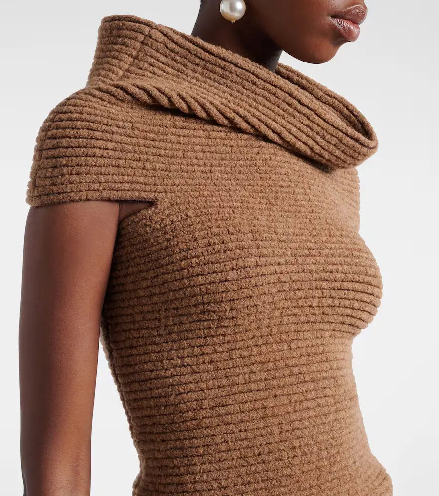Magda Butrym Draped knitted top | Thumbnail 2