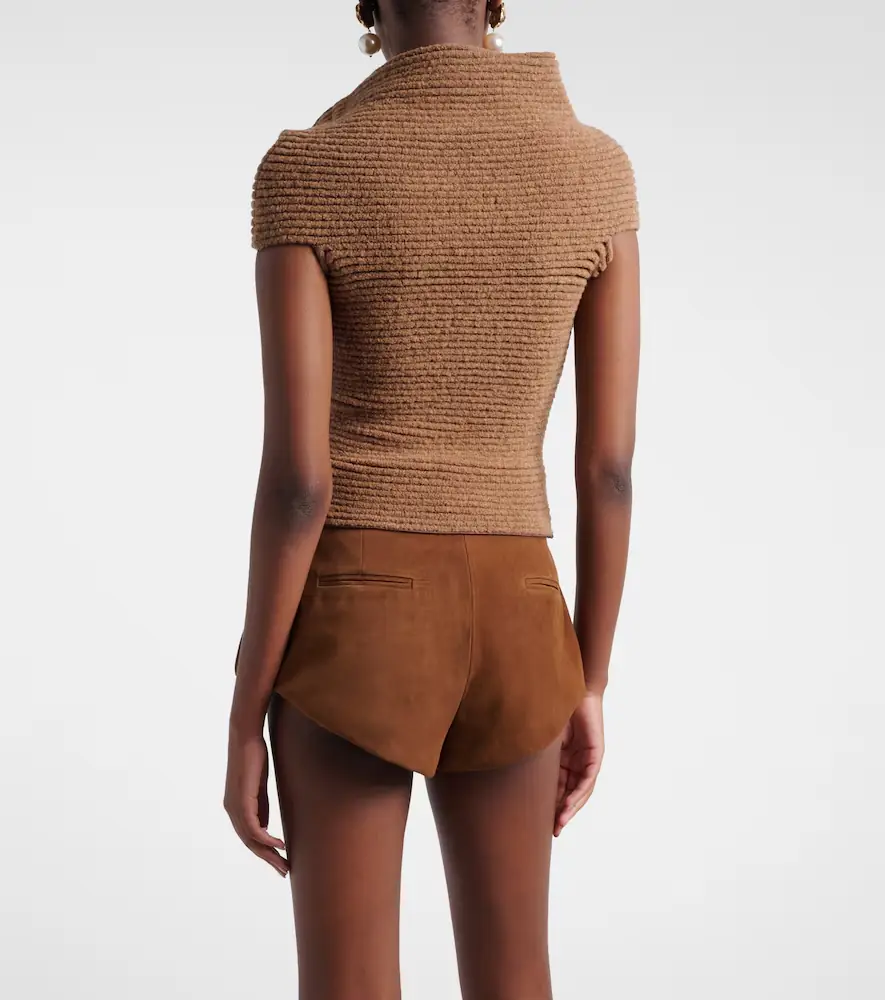 Magda Butrym Draped knitted top | Thumbnail 5