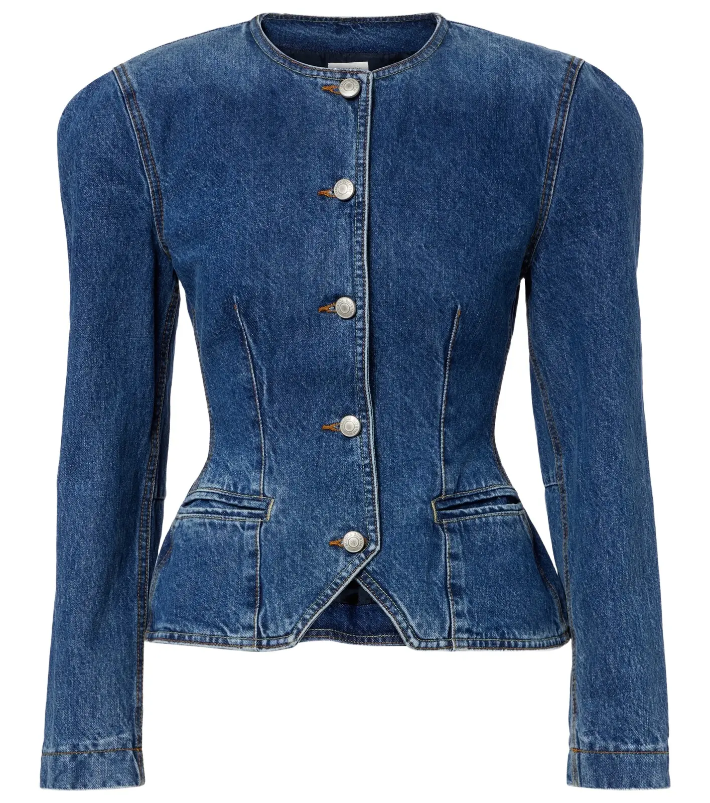 Magda Butrym Peplum denim jacket