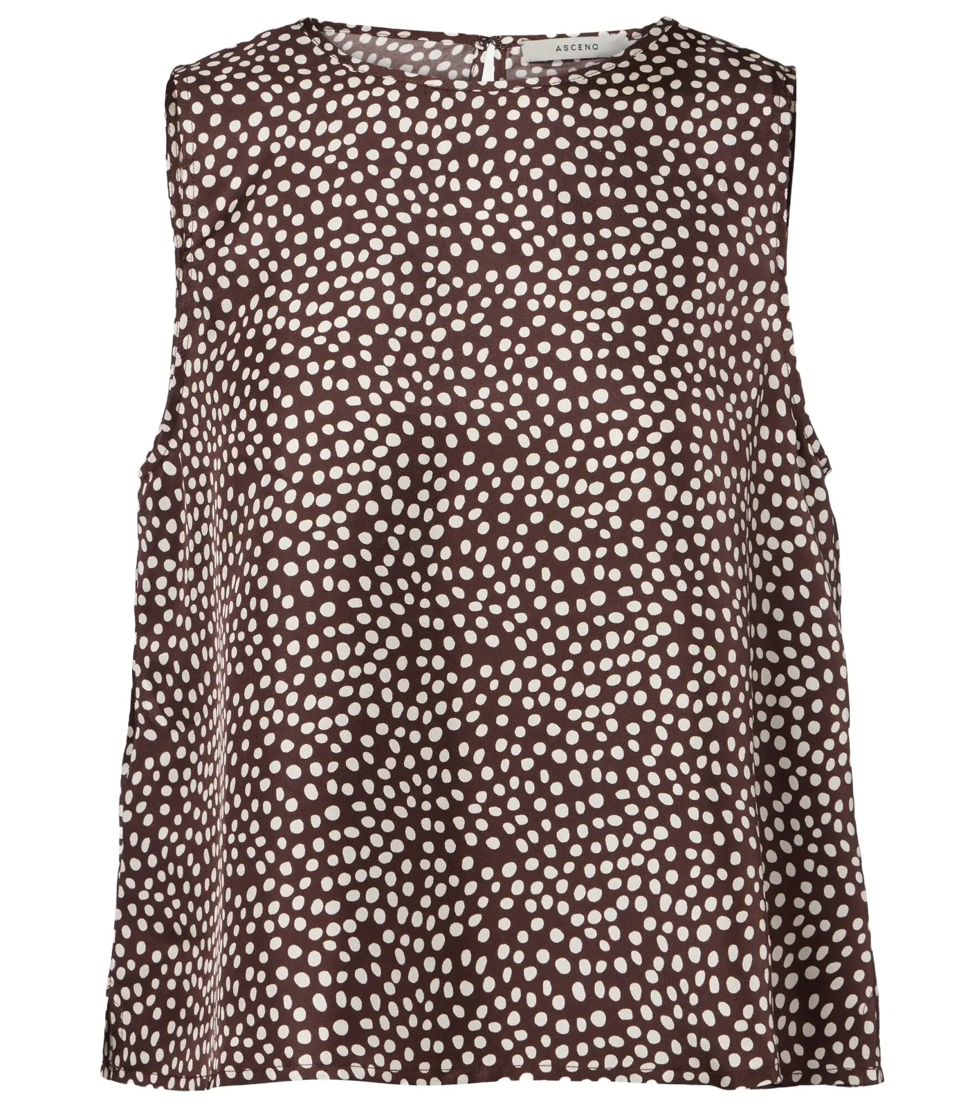 Sofia silk twill top