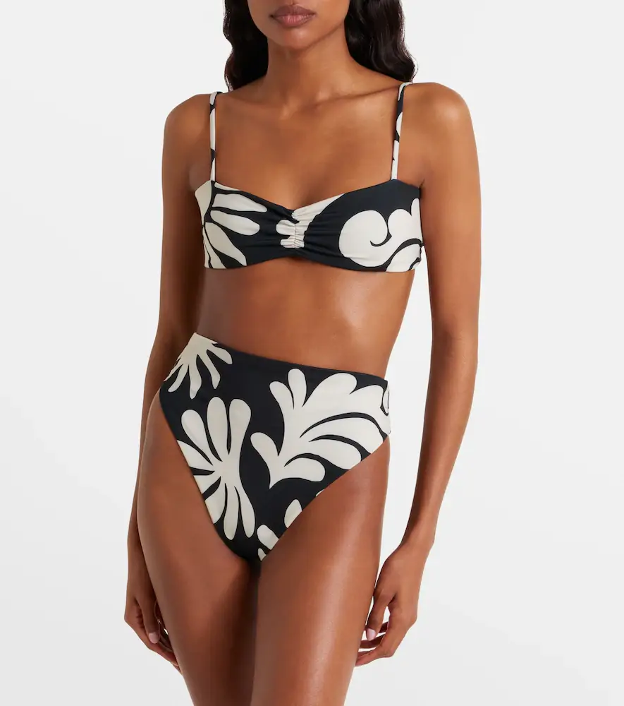 Cala de la Cruz Lulu printed high-rise bikini bottoms | Thumbnail 3 Cala de la Cruz Lulu printed high-rise bikini bottoms | Thumbnail 3