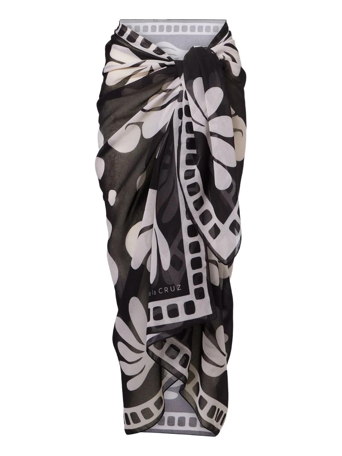 Cala de la Cruz Luana printed beach cover-up