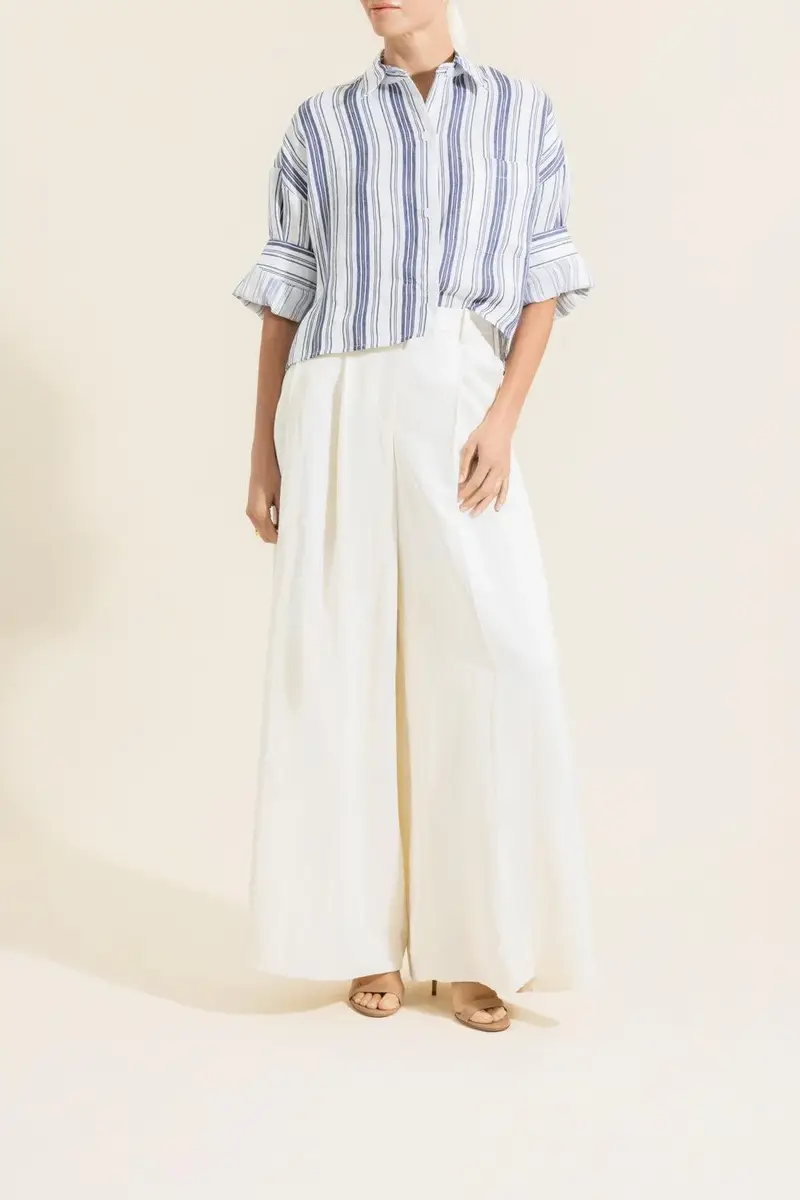 TWP Next Ex Top - Ivory Navy Stripe | Thumbnail 2