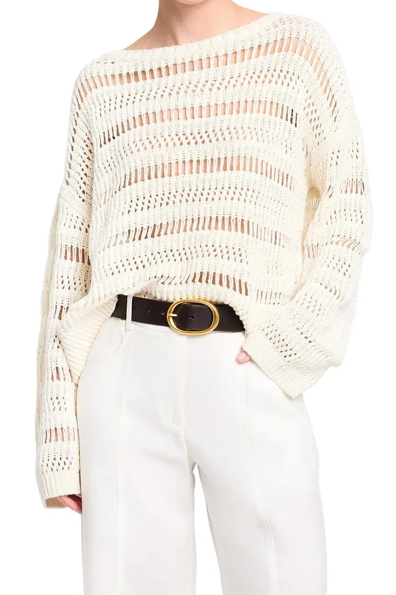 TWP Wide Neck Long Sleeve Top | Thumbnail 2 TWP Wide Neck Long Sleeve Top | Thumbnail 2