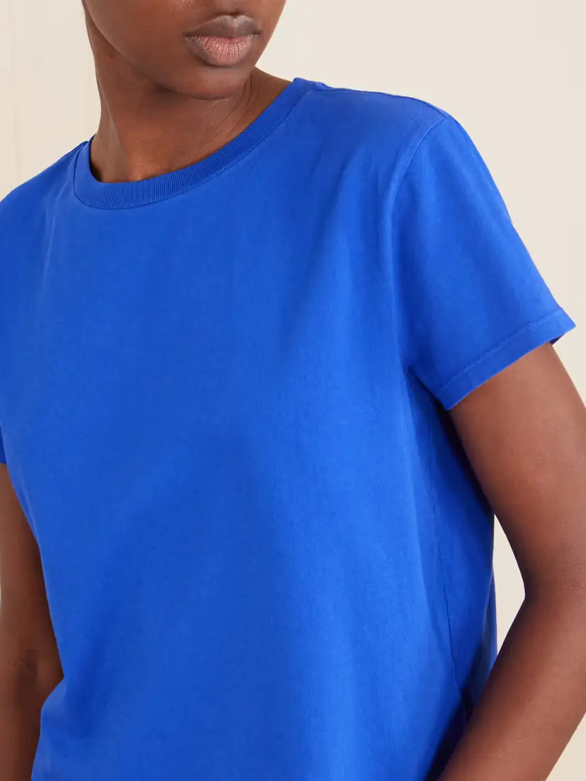 AGOLDE Adine Cropped Organic Cotton-jersey T-shirt | Thumbnail 4
