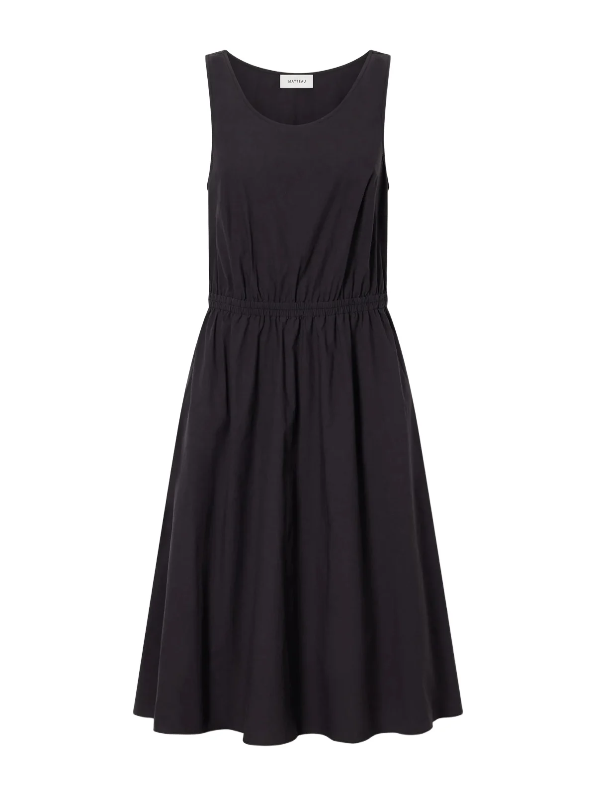 Organic Cotton-poplin Midi Dress