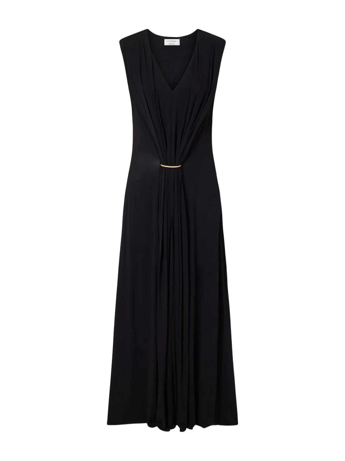 Gathered Embellished Stretch-jersey Maxi Dress Gathered Embellished Stretch-jersey Maxi Dress