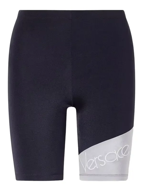 Logo-embroidered Stretch-jersey Shorts