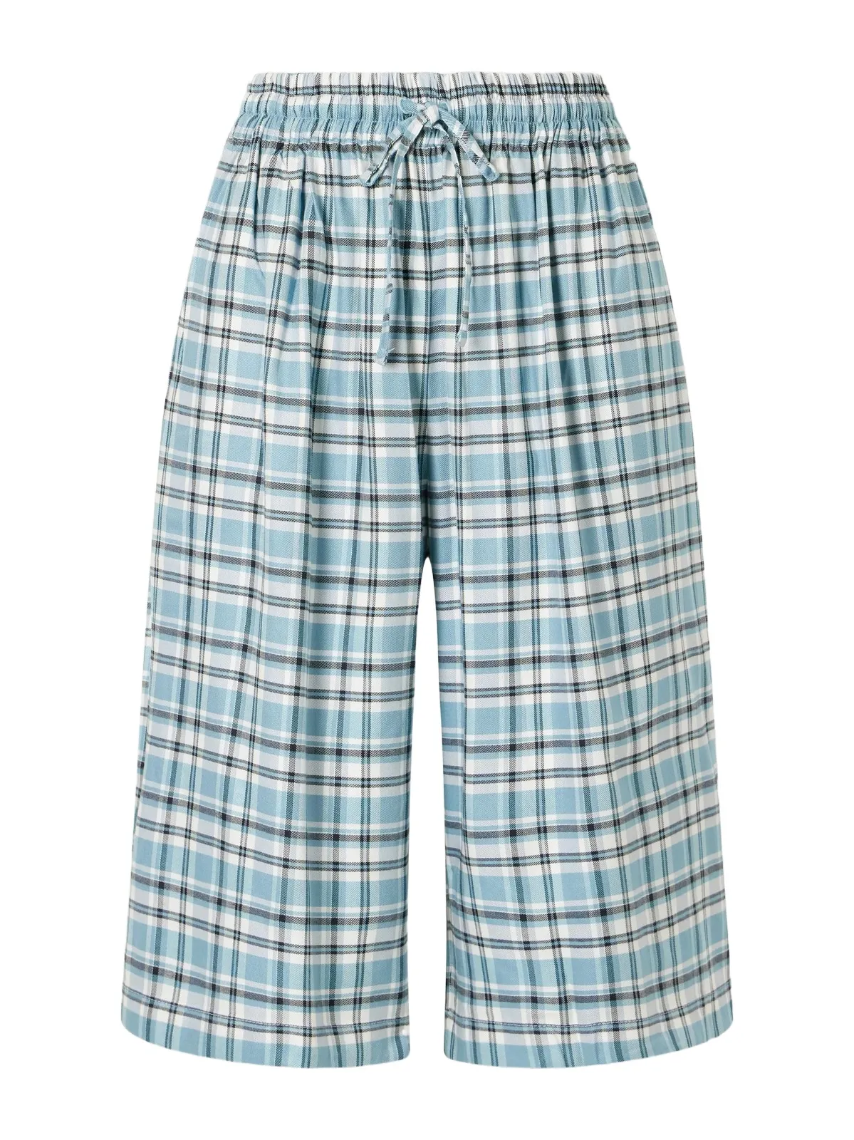 Acne Studios Embroidered Checked Flannel Shorts