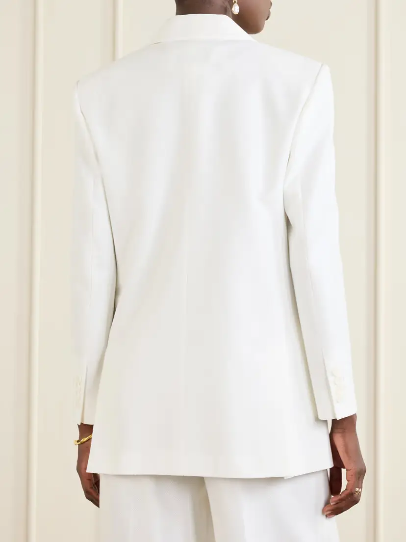 Max Mara Scatola Cotton-ponte Jacket | Thumbnail 4 Max Mara Scatola Cotton-ponte Jacket | Thumbnail 4