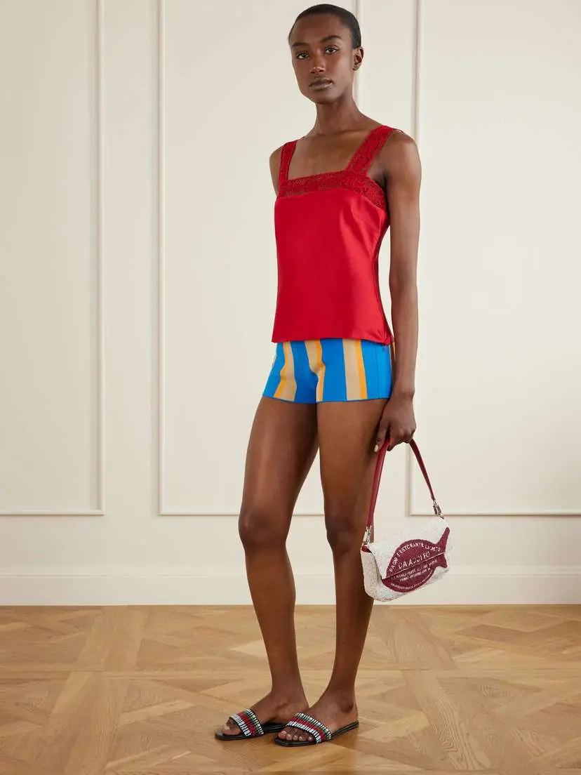Staud + Da Adolfo Timmy Beaded Shoulder Bag | Thumbnail 3