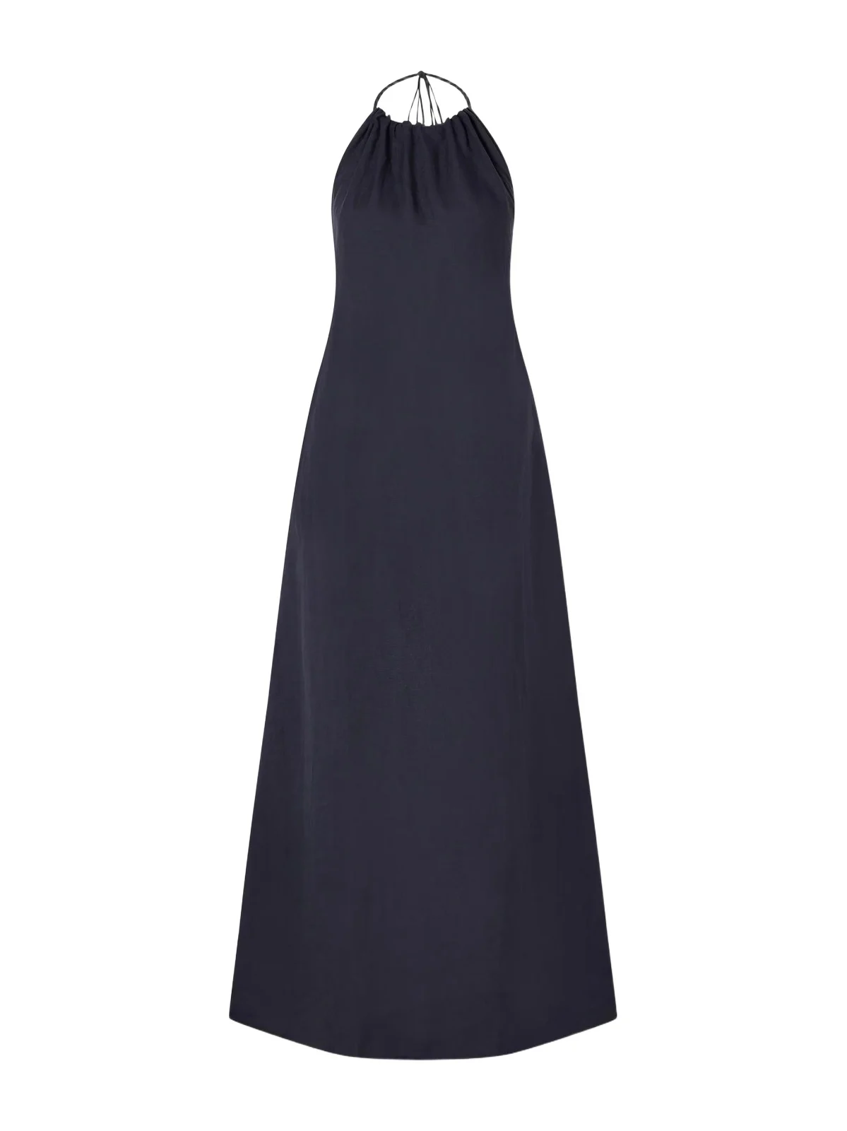Lelia Open-back Linen-voile Halterneck Maxi Dress Lelia Open-back Linen-voile Halterneck Maxi Dress