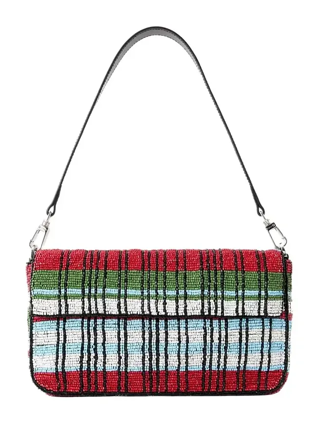 + Da Adolfo Timmy Beaded Shoulder Bag + Da Adolfo Timmy Beaded Shoulder Bag