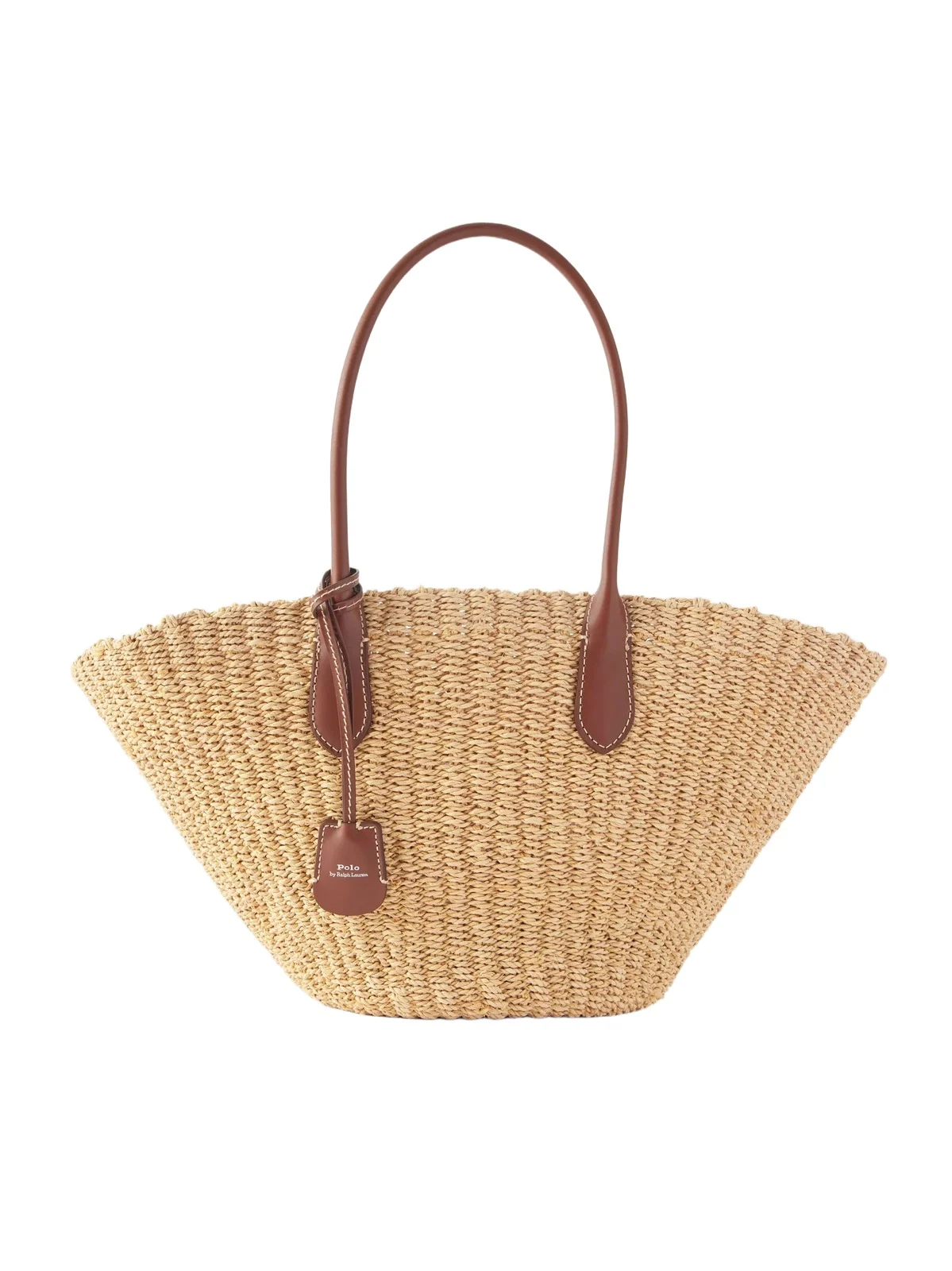Bellport Medium Leather-trimmed Raffia Tote Bellport Medium Leather-trimmed Raffia Tote