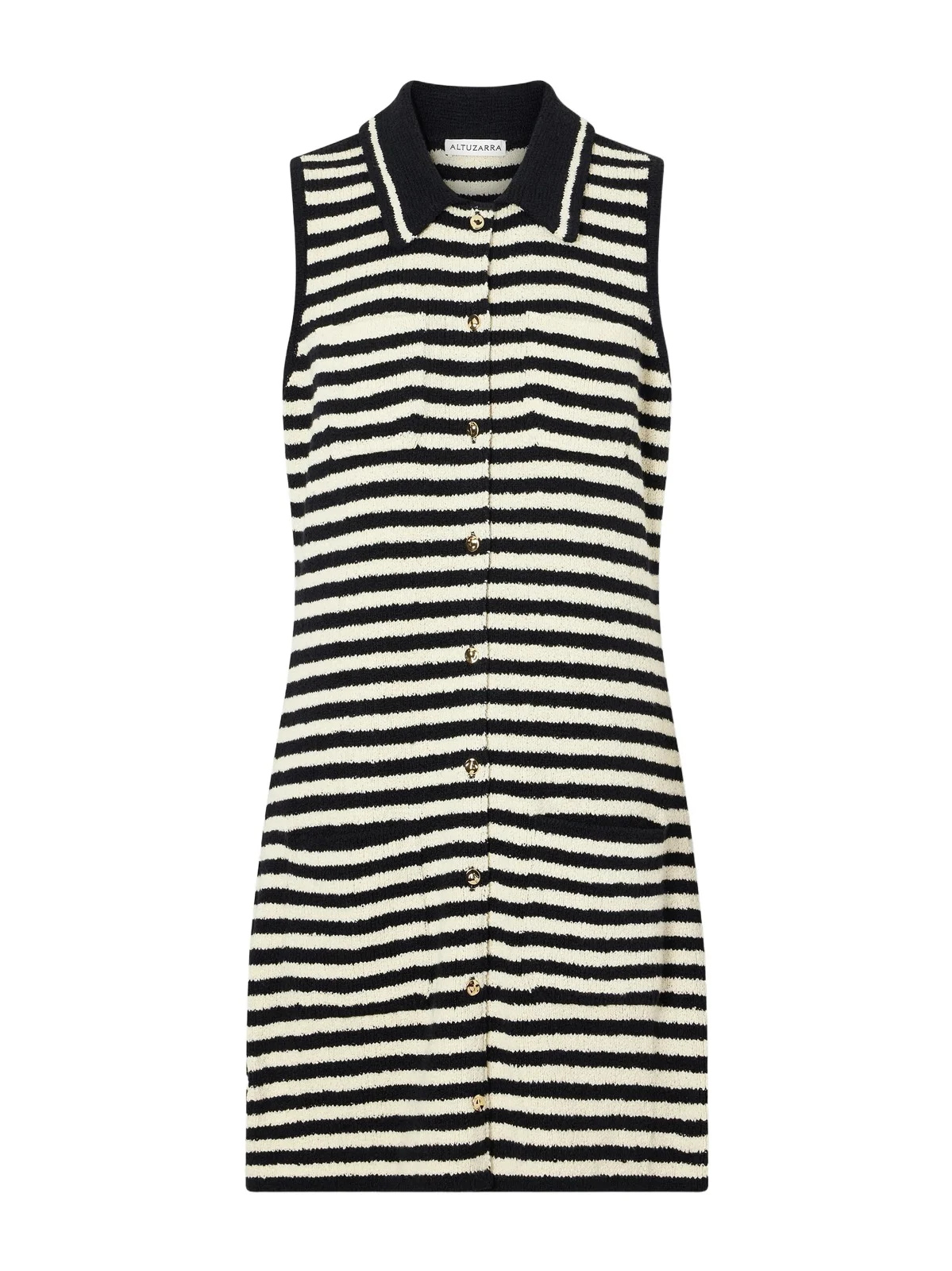 Mamie Striped Cotton-blend Bouclé Mini Dress Mamie Striped Cotton-blend Bouclé Mini Dress