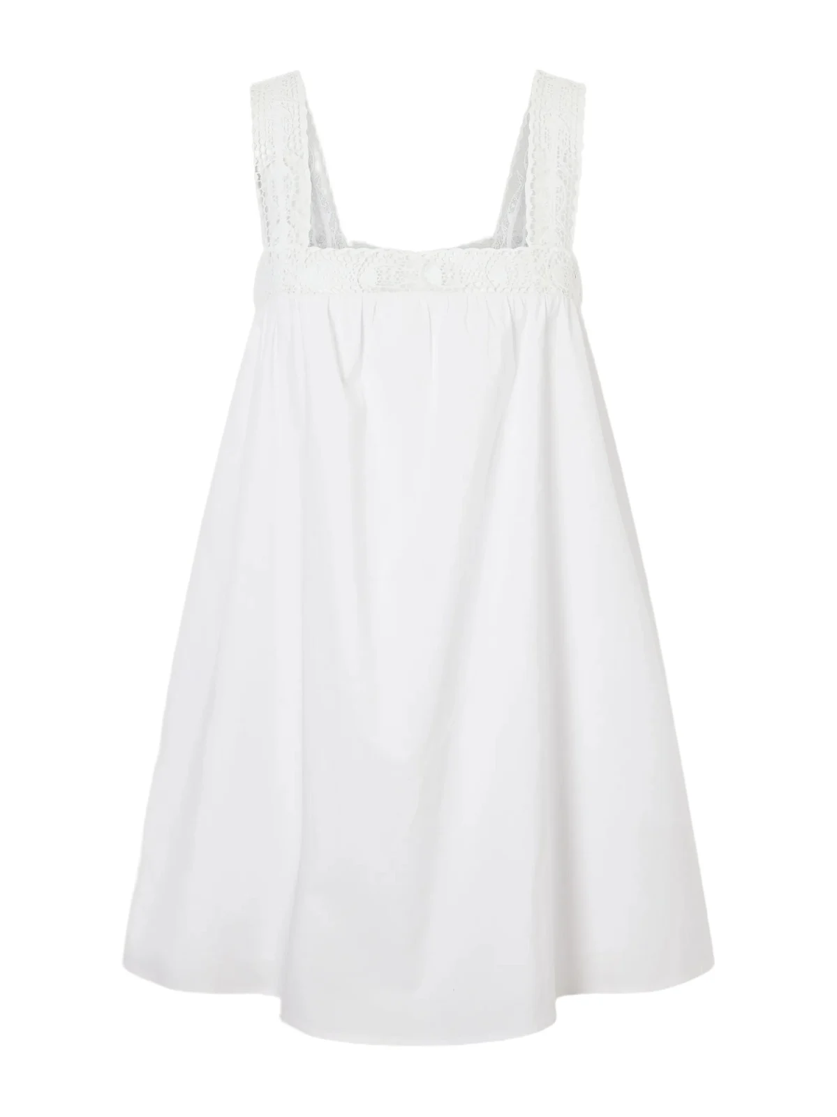 +da Adolfo Mariella Cotton-blend Mini Dress +da Adolfo Mariella Cotton-blend Mini Dress