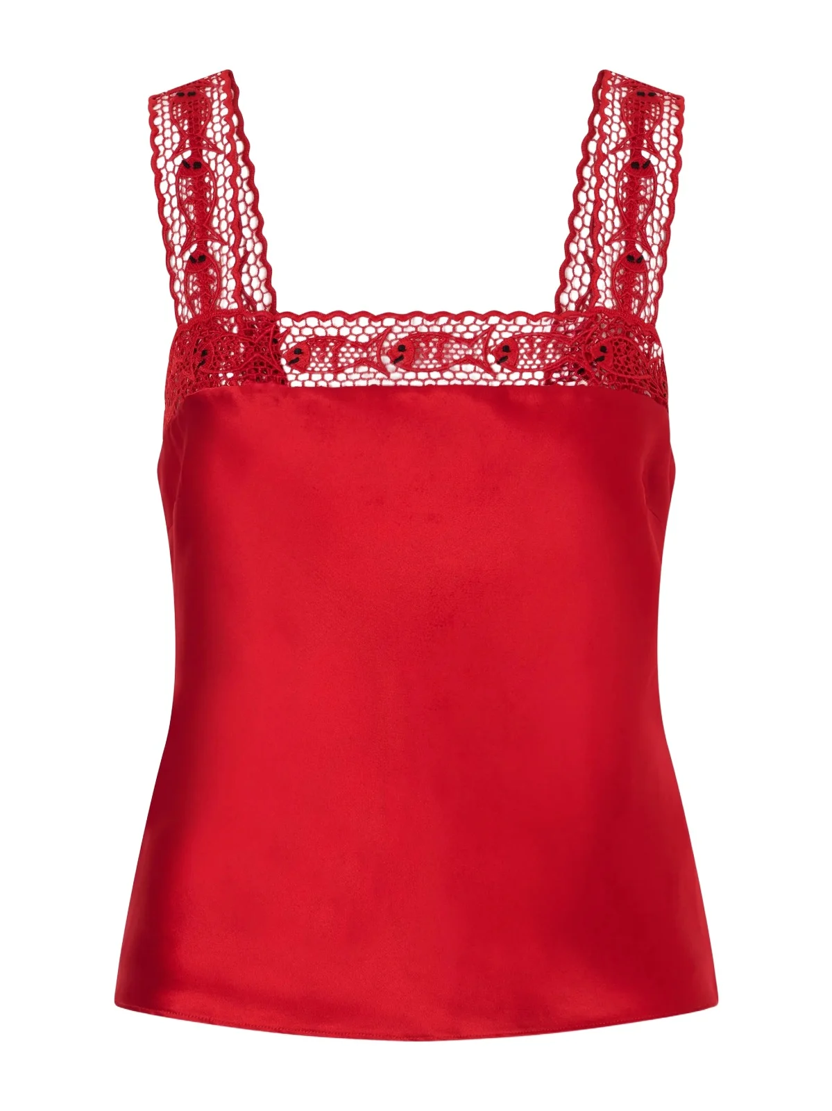 + Da Adolfo Collection Veronica Silk-satin Tank