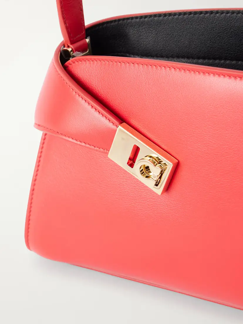 Ferragamo Hug Leather Shoulder Bag | Thumbnail 5 Ferragamo Hug Leather Shoulder Bag | Thumbnail 5
