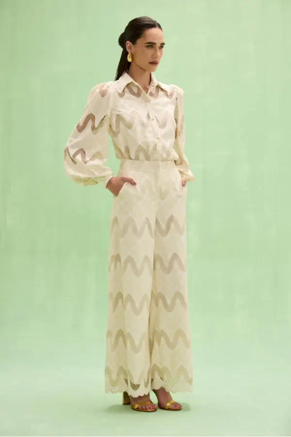 PatBo FLORA LACE PANTS | Image 1 PatBo FLORA LACE PANTS | Image 1