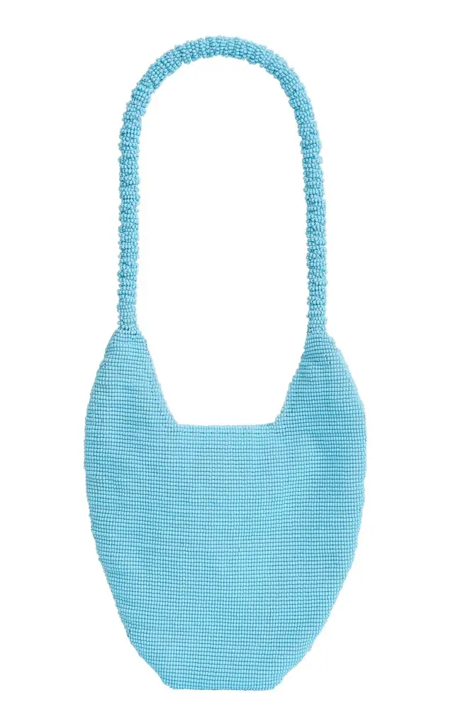 Alva and Pool Beaded Shoulder Bag Alva and Pool Beaded Shoulder Bag