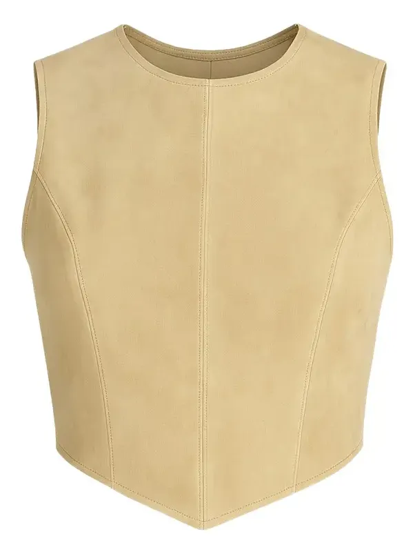 ZUT Sam Suede Shell Top