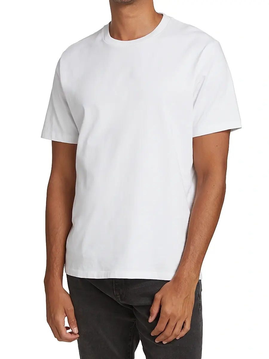 Frame Men's Short-Sleeve Cotton T-Shirt | Thumbnail 3 Frame Men's Short-Sleeve Cotton T-Shirt | Thumbnail 3