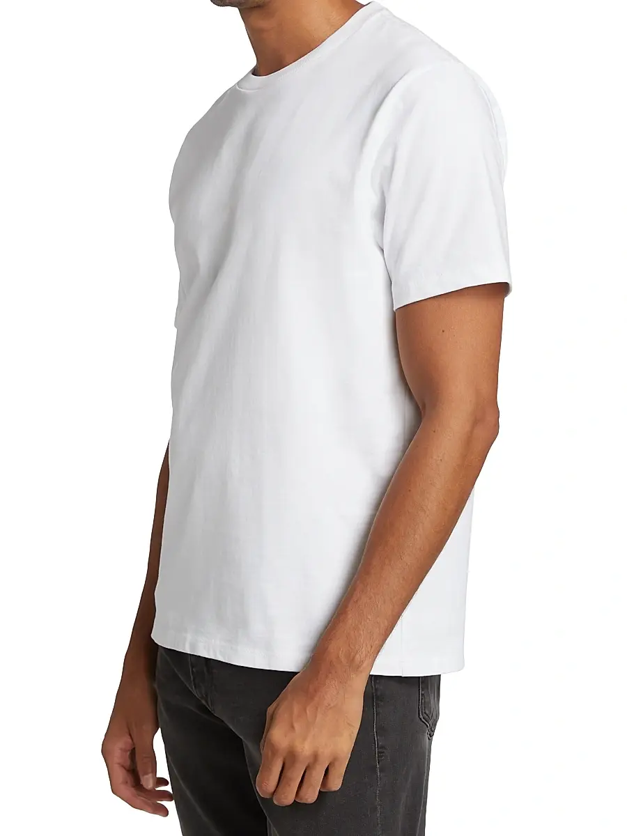 Frame Men's Short-Sleeve Cotton T-Shirt | Thumbnail 4 Frame Men's Short-Sleeve Cotton T-Shirt | Thumbnail 4