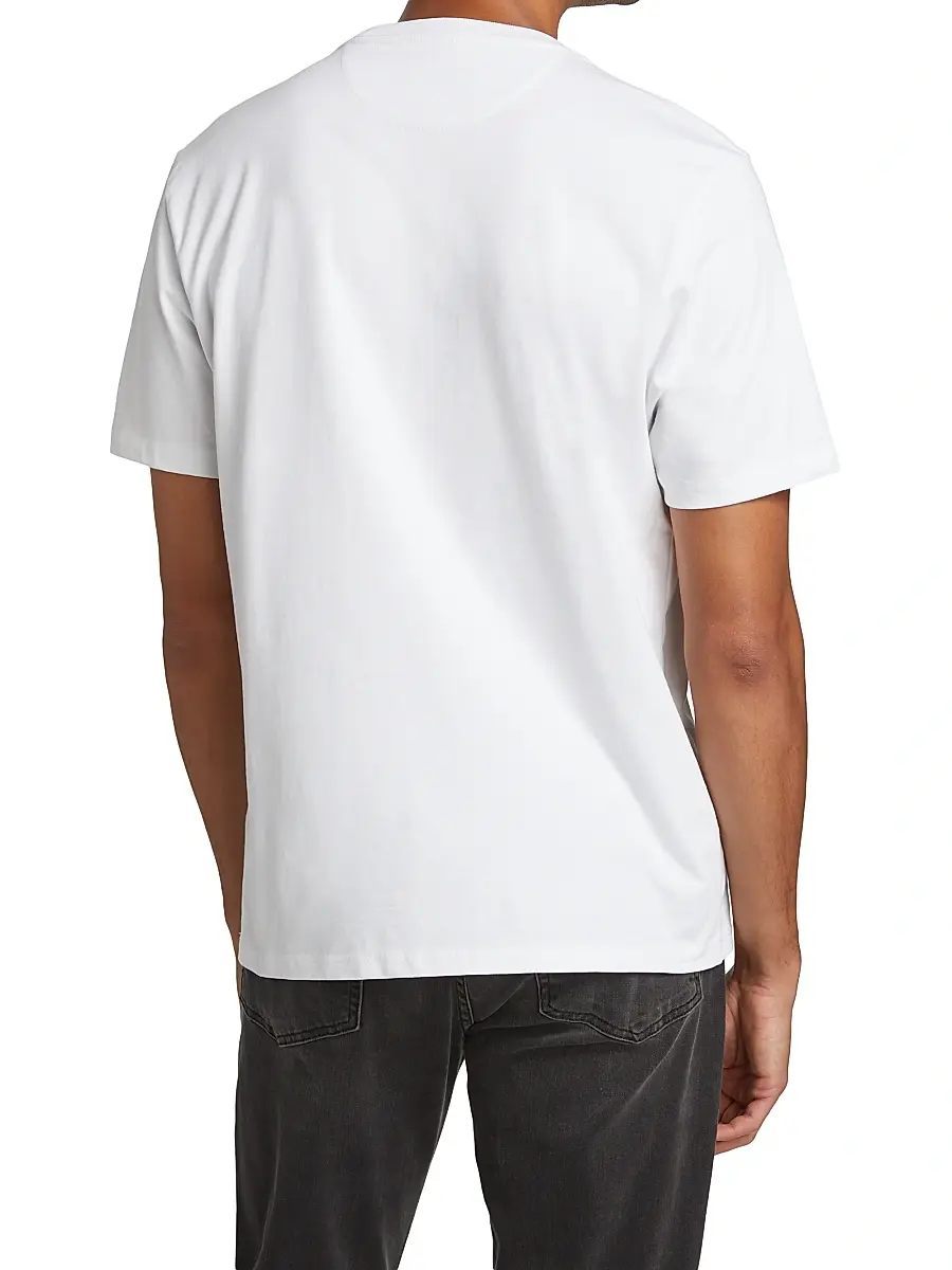 Frame Men's Short-Sleeve Cotton T-Shirt | Thumbnail 5 Frame Men's Short-Sleeve Cotton T-Shirt | Thumbnail 5