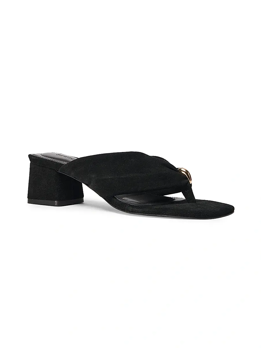 Simkhai Women's Stella 50MM Suede Sandals | Thumbnail 2 Simkhai Women's Stella 50MM Suede Sandals | Thumbnail 2