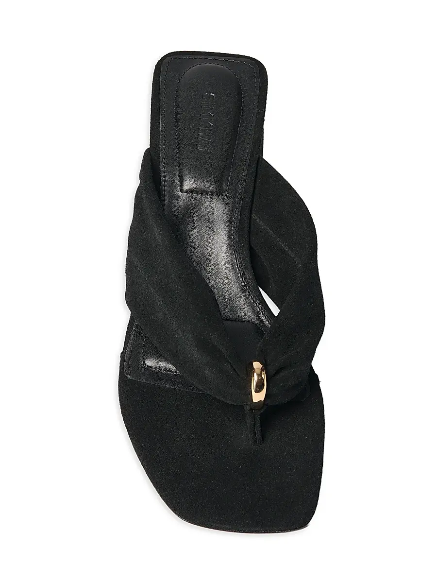 Simkhai Women's Stella 50MM Suede Sandals | Thumbnail 3 Simkhai Women's Stella 50MM Suede Sandals | Thumbnail 3