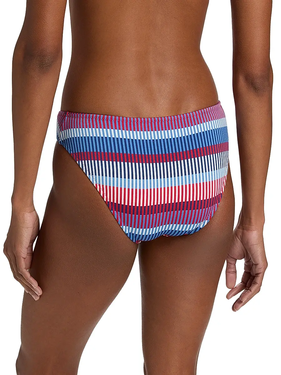 Solid & Striped Women's The Eva Multi-Stripe Bikini Bottom | Thumbnail 5 Solid & Striped Women's The Eva Multi-Stripe Bikini Bottom | Thumbnail 5