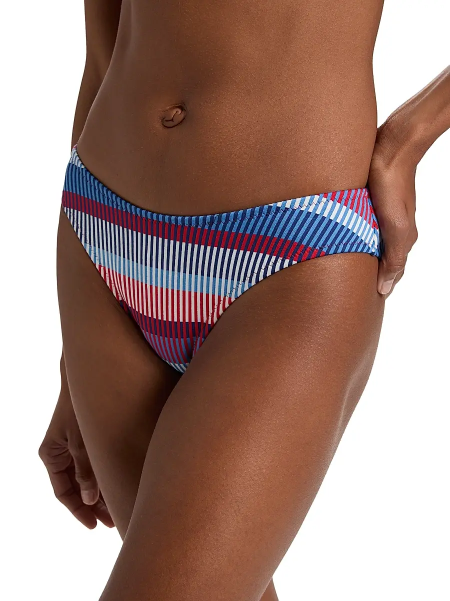 Solid & Striped Women's The Eva Multi-Stripe Bikini Bottom | Thumbnail 6 Solid & Striped Women's The Eva Multi-Stripe Bikini Bottom | Thumbnail 6