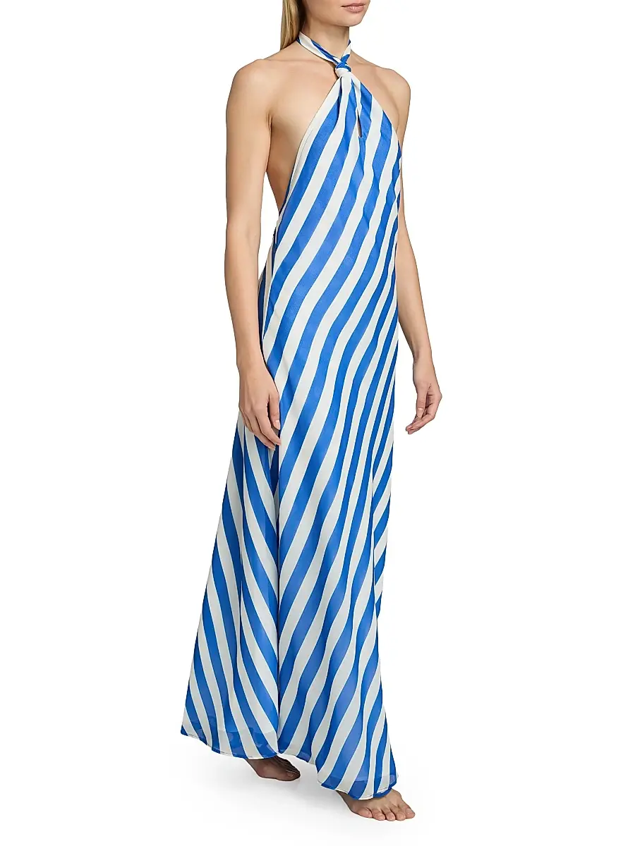 Solid & Striped Women's The Brisa Reversiable Cover-Up Maxi Dress | Thumbnail 4 Solid & Striped Women's The Brisa Reversiable Cover-Up Maxi Dress | Thumbnail 4