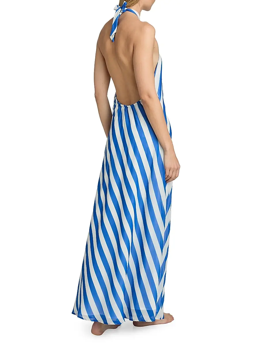 Solid & Striped Women's The Brisa Reversiable Cover-Up Maxi Dress | Thumbnail 5 Solid & Striped Women's The Brisa Reversiable Cover-Up Maxi Dress | Thumbnail 5
