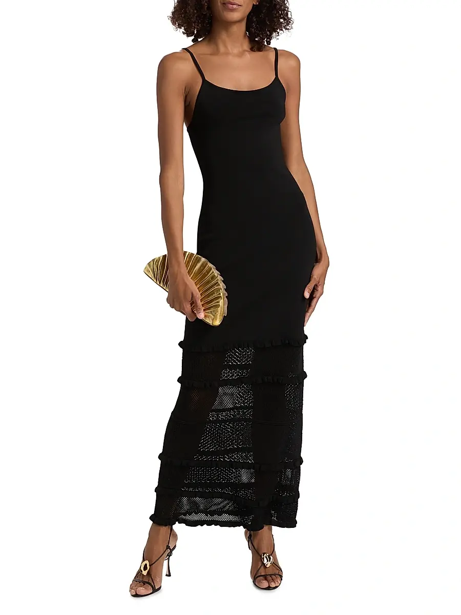 Solid & Striped Women's The Gabrielle Knit Maxi Dress | Thumbnail 2 Solid & Striped Women's The Gabrielle Knit Maxi Dress | Thumbnail 2