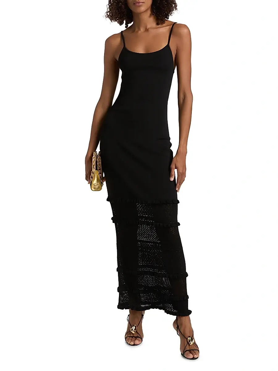 Solid & Striped Women's The Gabrielle Knit Maxi Dress | Thumbnail 3 Solid & Striped Women's The Gabrielle Knit Maxi Dress | Thumbnail 3