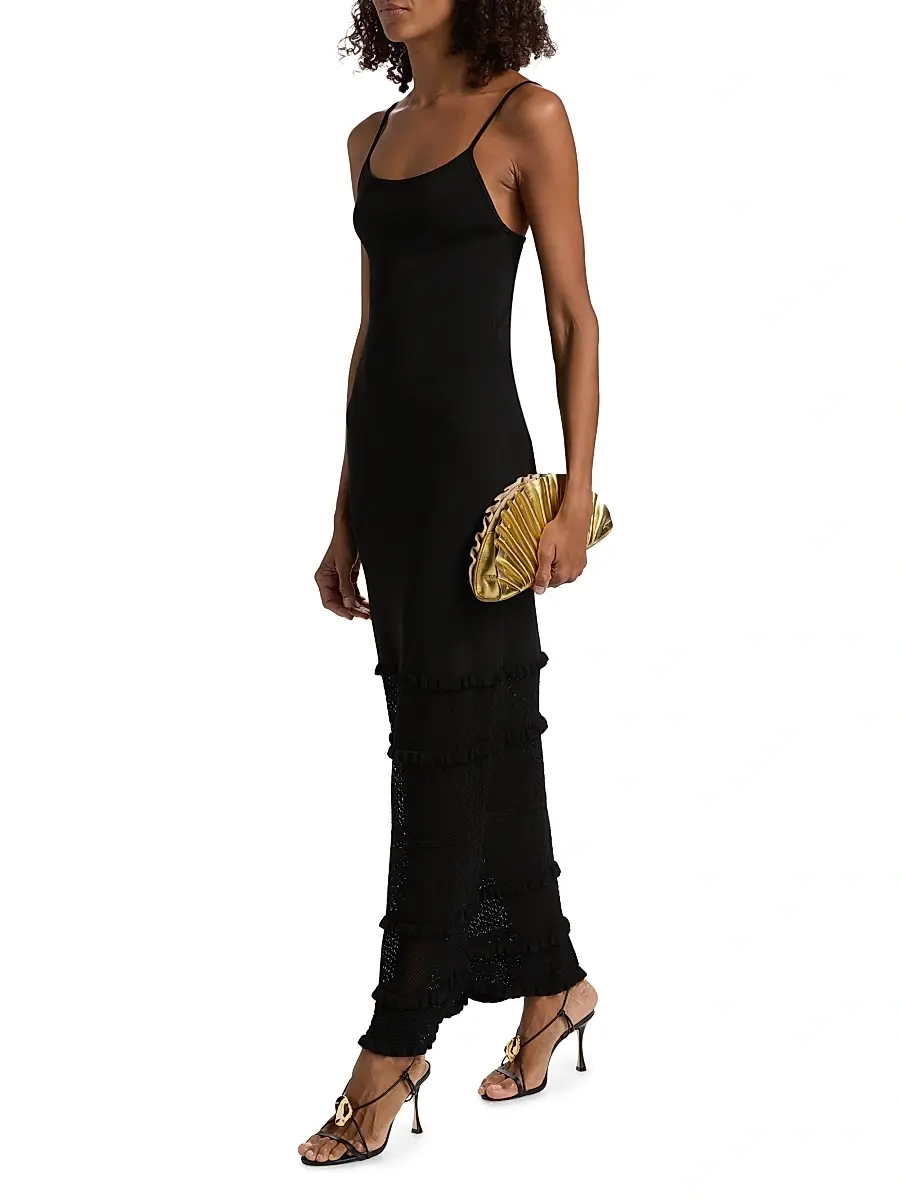Solid & Striped Women's The Gabrielle Knit Maxi Dress | Thumbnail 4 Solid & Striped Women's The Gabrielle Knit Maxi Dress | Thumbnail 4