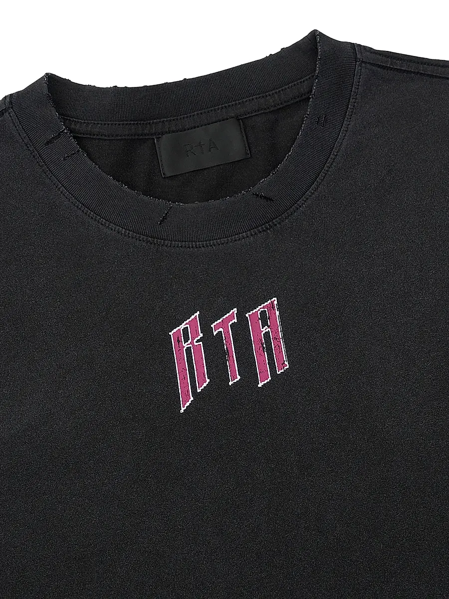 RTA Men's Chaparral Marceau Printed Oversized T-Shirt | Thumbnail 3
