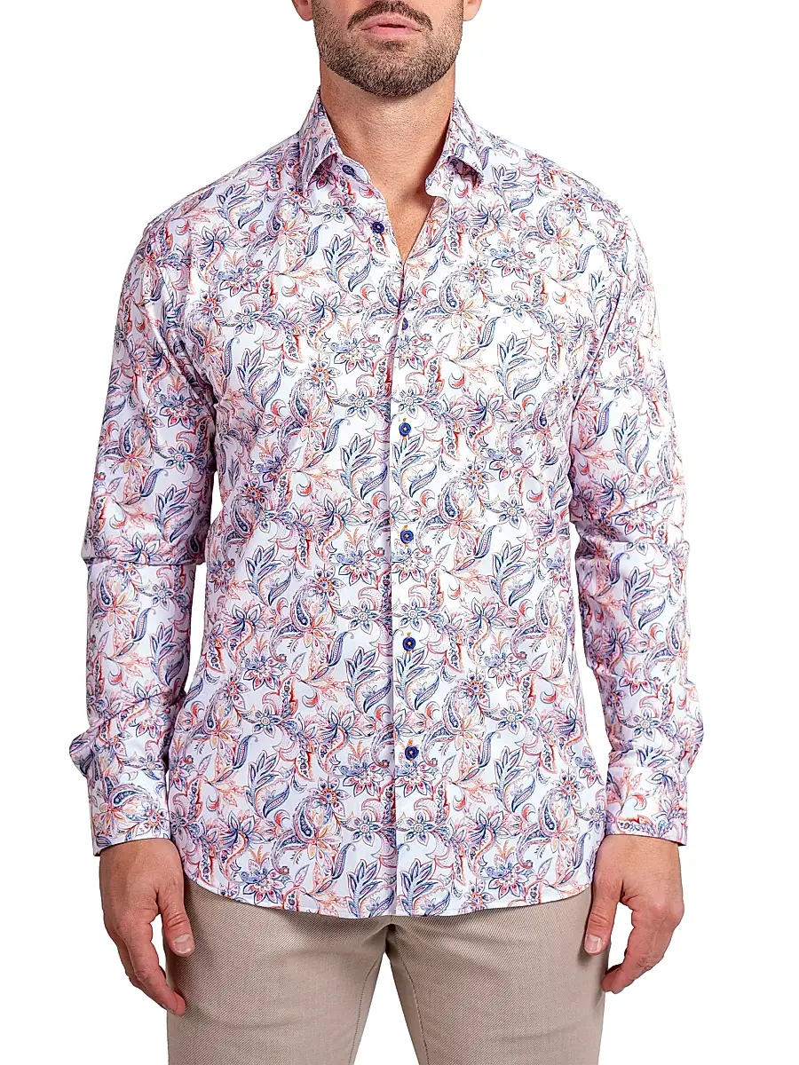 Maceoo Men's Fibonacci Stretch Ascension Shirt | Thumbnail 2 Maceoo Men's Fibonacci Stretch Ascension Shirt | Thumbnail 2